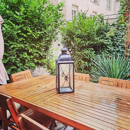 Maison De Ville Avec Terrasse Et Jardin Reims Bagian luar foto